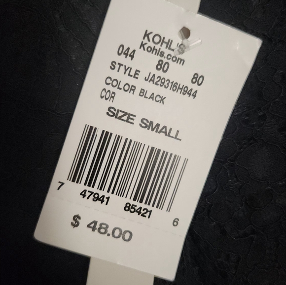 Speechless Black Lace Mini Dress Size S NWT - Picture 8 of 8